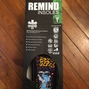 Remind Medic insoles - men’s 8-8.5 NWT